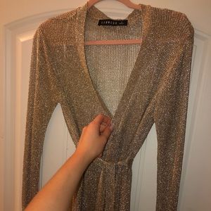 Take me to Rio Dress - Gold